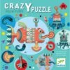 Djeco Aqua'zules - Crazy Puzzle 18 Pièces Interchangeables 1 Djeco Aqua'zules - Crazy Puzzle 18 Pièces Interchangeables -Petit Monde Soldes aqua zules crazy puzzle djeco