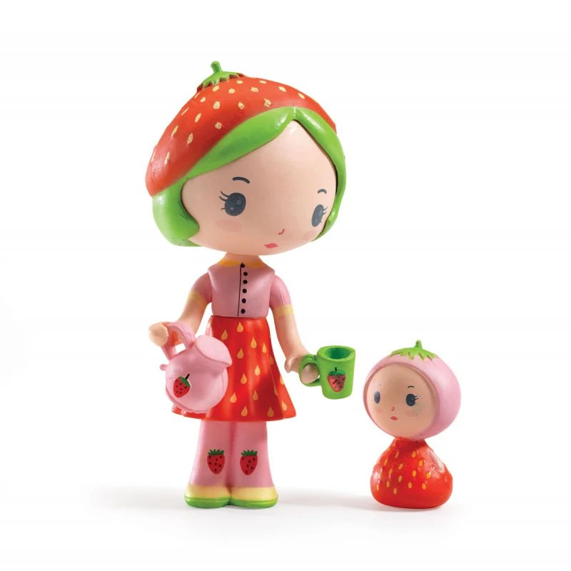 Djeco Berry Et Lila La Fraise - Figurine Tinyly 3 Djeco Berry Et Lila La Fraise - Figurine Tinyly