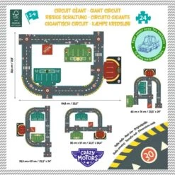 Djeco City Circuit Crazy Motors 12 Djeco City Circuit Crazy Motors -Petit Monde Soldes city circuit crazy motors 2