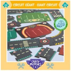 Djeco City Circuit Crazy Motors 13 Djeco City Circuit Crazy Motors -Petit Monde Soldes city circuit crazy motors 3
