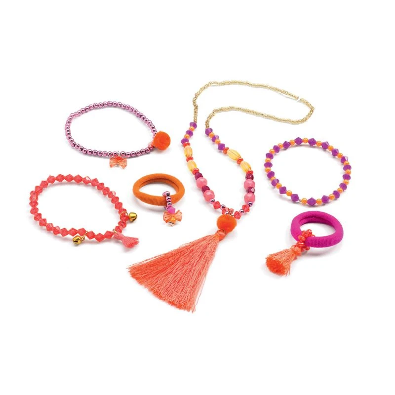 Djeco Coffret De Bijoux Pompons Et Rubans 3 Djeco Coffret De Bijoux Pompons Et Rubans