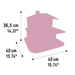 Djeco Color House Et Grand Pack Mobilier -Petit Monde Soldes color house et grand pack mobilier 3