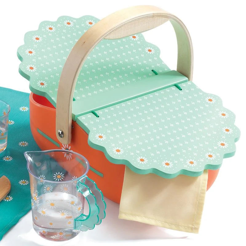 Djeco Dînette Panier Pique Nique 4 Djeco Dînette Panier Pique Nique – Image 2