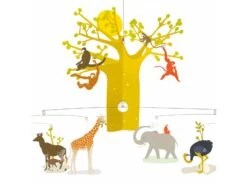 Djeco DD04300 - Mobiles Polypro La Savane Africaine -Petit Monde Soldes djeco dd04300 mobiles polypro la savane africaine 1600 2