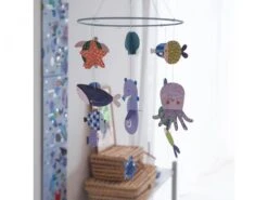 Djeco DD04348 - Mobiles Papier Monde Aquatique -Petit Monde Soldes djeco dd04348