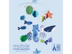 Djeco DD04348 - Mobiles Papier Monde Aquatique -Petit Monde Soldes djeco dd04348 mobiles papier monde aquatique 1600 1