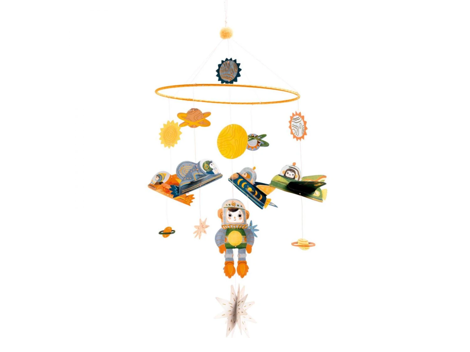 Djeco DD04349 - Mobiles Papier Vaisseaux 3 Djeco DD04349 - Mobiles Papier Vaisseaux