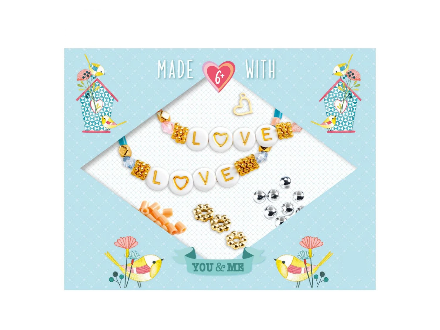 Djeco DJ00012 - You & Me - Enfilage Lettres 6 Djeco DJ00012 - You & Me - Enfilage Lettres – Image 4