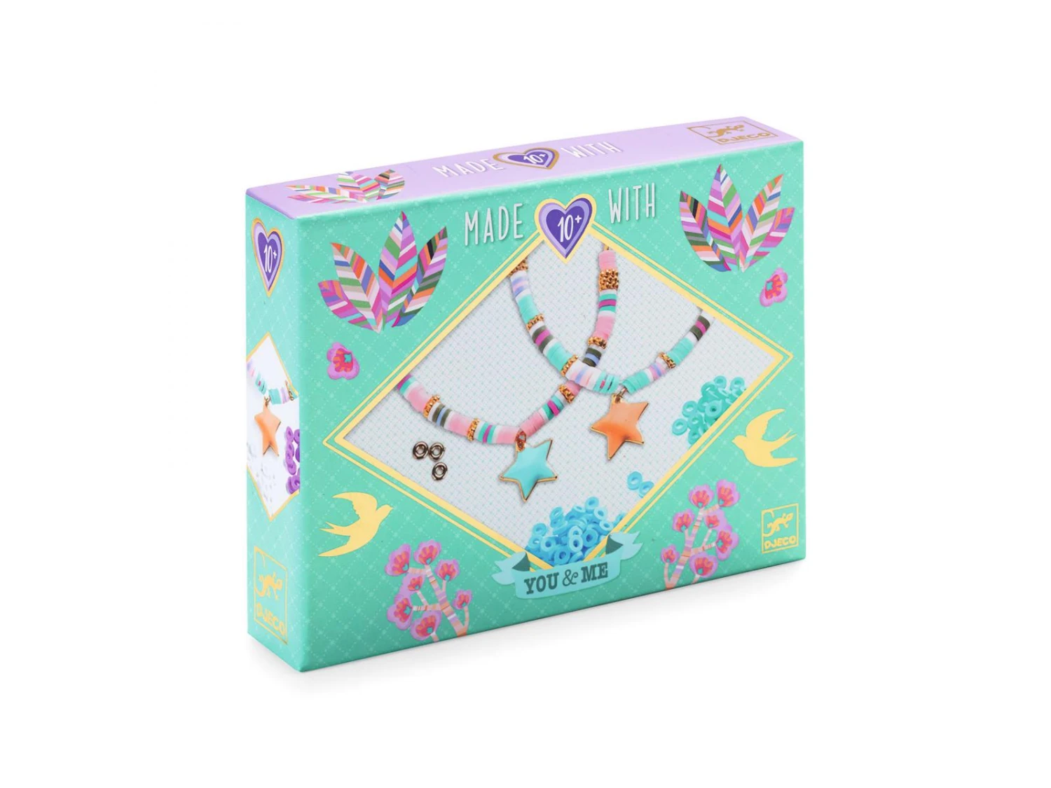 Djeco DJ00021 - You & Me - Heishi Etoiles 3 Djeco DJ00021 - You & Me - Heishi Etoiles