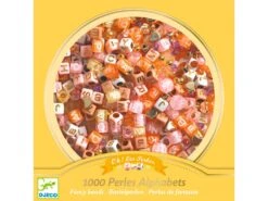 Djeco DJ00031 - Perles Alphabet, Or -Petit Monde Soldes djeco dj00031 perles alphabet or 1600 3