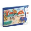 Djeco DJ01068 - Puzzles Relief - Savana Story