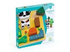 Djeco DJ01075 - Puzzles Relief - Puzz & Match Happy