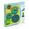 Djeco DJ01077 - Puzzles Relief - Puzz & Stack Rainbow -Petit Monde Soldes djeco dj01077 puzzles relief puzz stack rainbow 1600