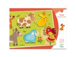 Djeco DJ01259 - Puzzles Bois - Coucou-cow 9 Djeco DJ01259 - Puzzles Bois - Coucou-cow -Petit Monde Soldes djeco dj01259 puzzles bois coucou cow 1600 3