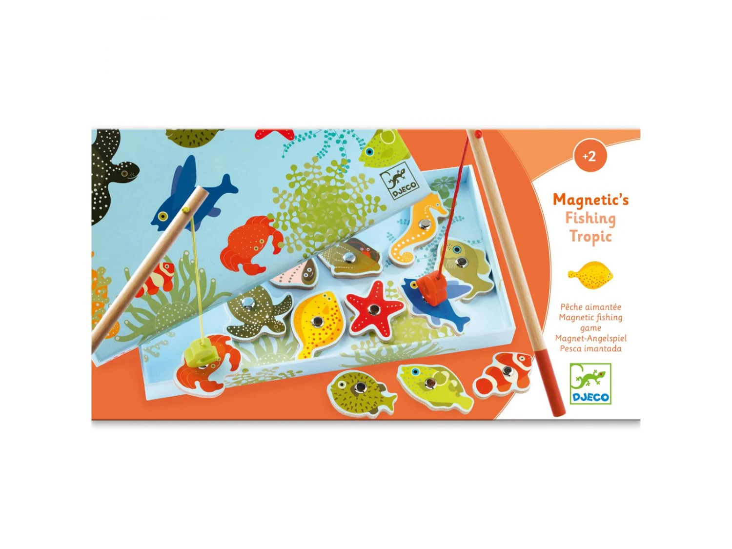 Djeco DJ01652 - Pêches Magnétiques - Fishing Tropic 6 Djeco DJ01652 - Pêches Magnétiques - Fishing Tropic – Image 4