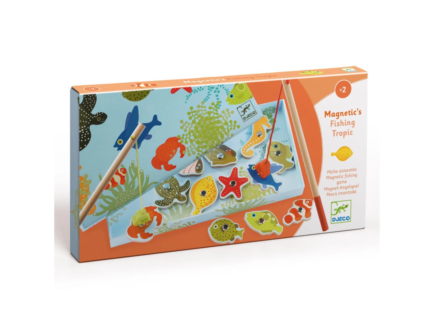 Djeco DJ01652 - Pêches Magnétiques - Fishing Tropic 3 Djeco DJ01652 - Pêches Magnétiques - Fishing Tropic