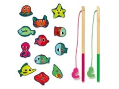 Djeco DJ01653 - Pêches Magnétiques - Fishing Colour -Petit Monde Soldes djeco dj01653 peches magnetiques fishing colour 1600 2