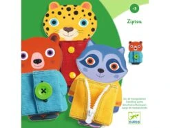 Djeco DJ01663 - Jeux éducatifs Bois - Ziptou -Petit Monde Soldes djeco dj01663 jeux educatifs bois ziptou 1600 3