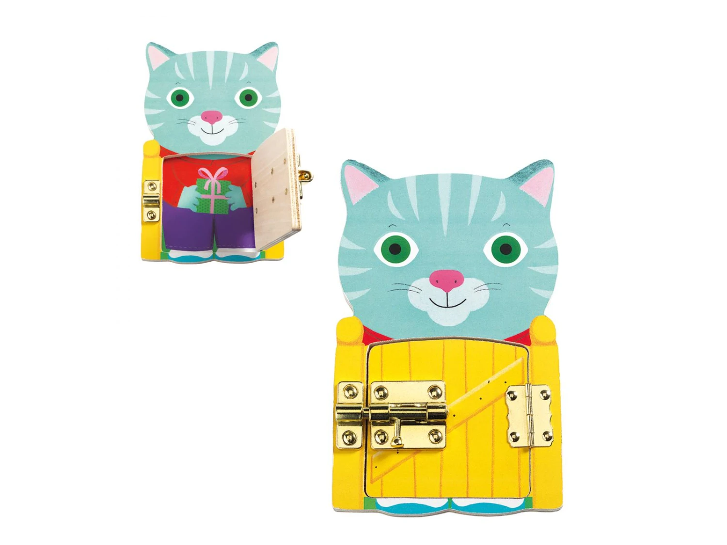 Djeco DJ01664 - Jeux éducatifs Bois - Locktou 4 Djeco DJ01664 - Jeux éducatifs Bois - Locktou – Image 2