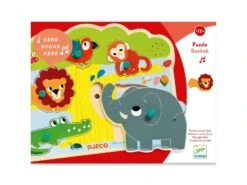 Djeco DJ01708 - Puzzles Sonores - Baobab -Petit Monde Soldes djeco dj01708 puzzles sonores baobab 1600 2