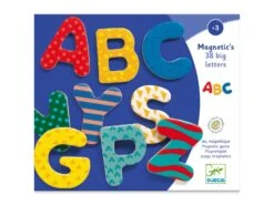 Djeco DJ03100 - Magnétiques Bois - 38 Big Letters -Petit Monde Soldes djeco dj03100 magnetiques bois 38 big letters 1600 3