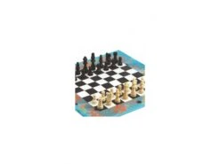 Djeco DJ05216 - Jeux Classiques - Echecs -Petit Monde Soldes djeco dj05216 jeux classiques echecs 1600 2