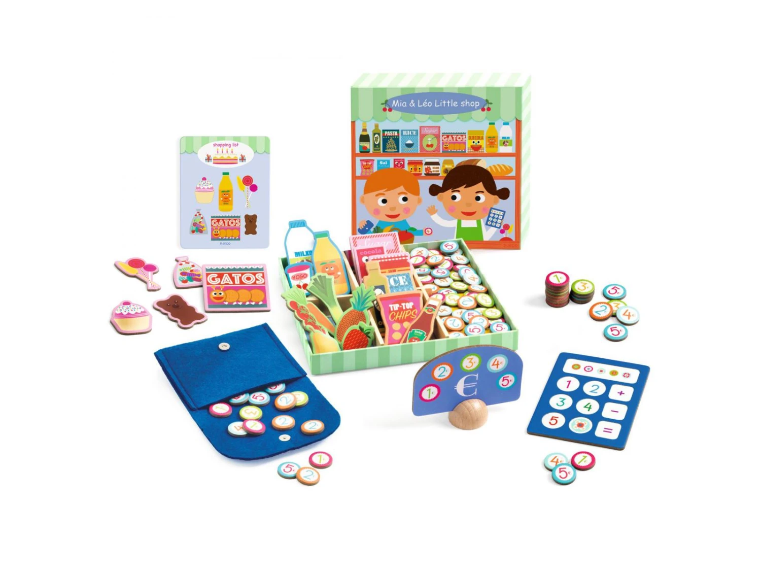 Djeco DJ05509 - Gourmandises - Mia & Léo Little Shop 3 Djeco DJ05509 - Gourmandises - Mia & Léo Little Shop