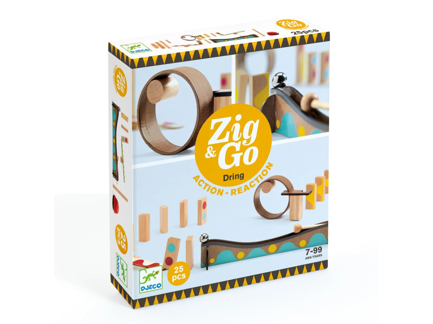 Djeco DJ05642 - Zig & Go - Dring - 25 Pcs 2 Djeco DJ05642 - Zig & Go - Dring - 25 Pcs