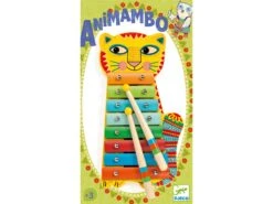 Djeco DJ06002 - Animambo - Métallophone -Petit Monde Soldes djeco dj06002 animambo metallophone 1600 3