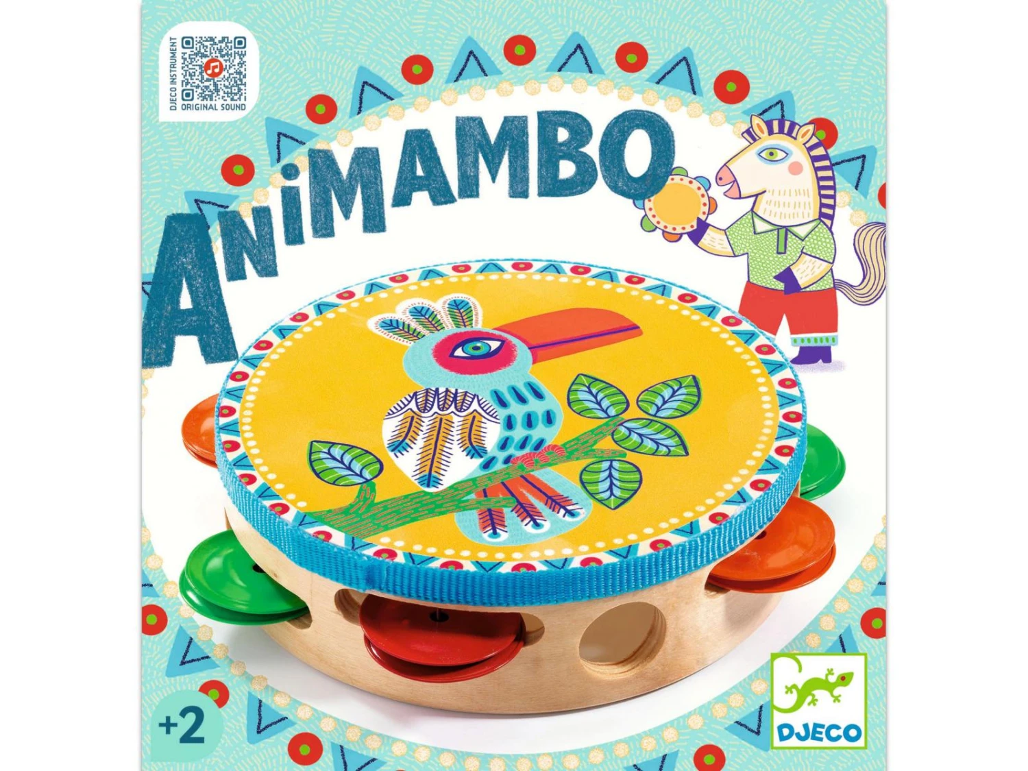 Djeco DJ06005 - Animambo - Tambourin 6 Djeco DJ06005 - Animambo - Tambourin – Image 4