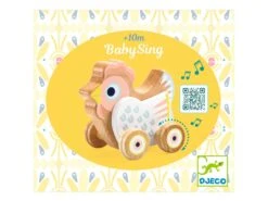 Djeco DJ06130 - Baby Blanc - BabySing -Petit Monde Soldes djeco dj06130 baby blanc babysing 1600 3