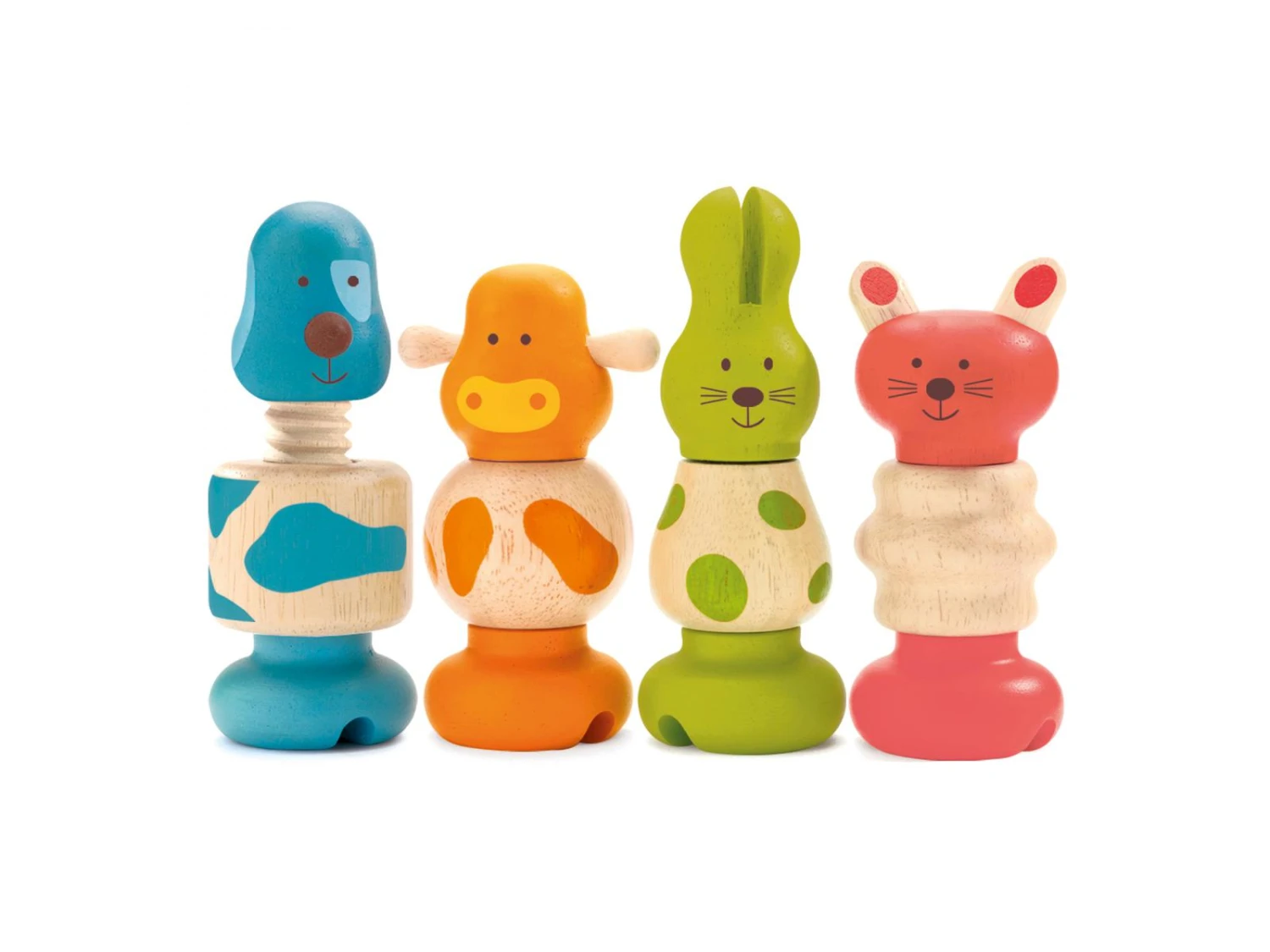 Djeco DJ06304 - Baby Couleur - Vis-animo 3 Djeco DJ06304 - Baby Couleur - Vis-animo