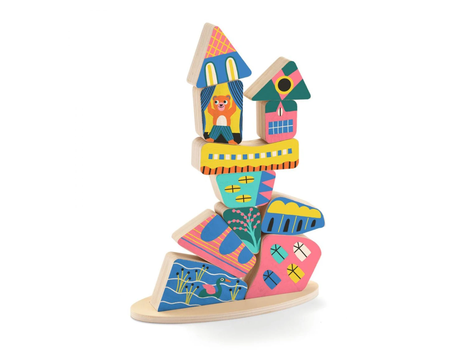 Djeco DJ06438 - Construction Gallery - Ze Stakaboom 6 Djeco DJ06438 - Construction Gallery - Ze Stakaboom – Image 4