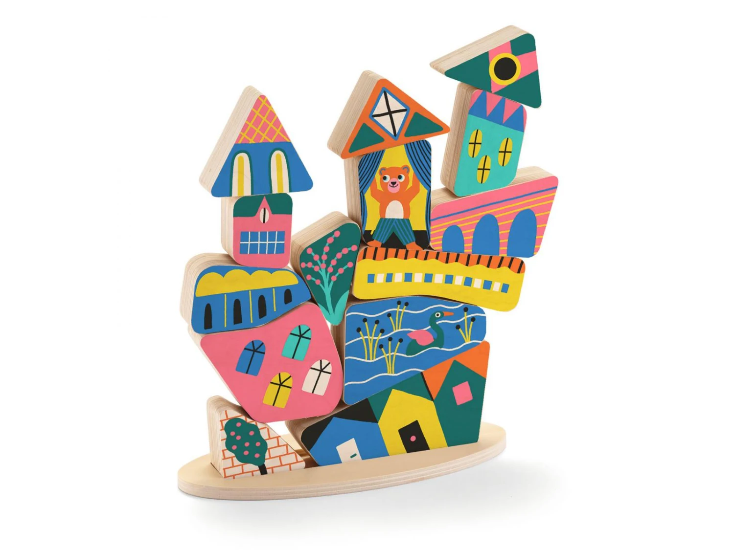 Djeco DJ06438 - Construction Gallery - Ze Stakaboom 3 Djeco DJ06438 - Construction Gallery - Ze Stakaboom