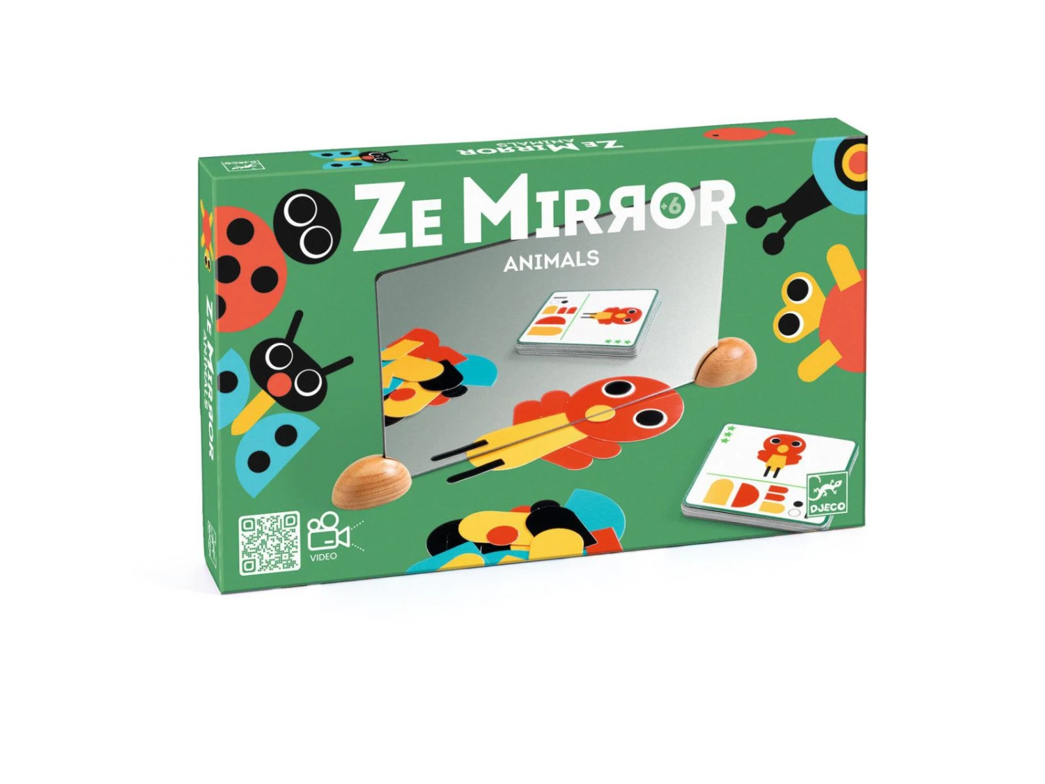 Djeco DJ06483 - Ze Mirror - Ze Mirror Animals 3 Djeco DJ06483 - Ze Mirror - Ze Mirror Animals