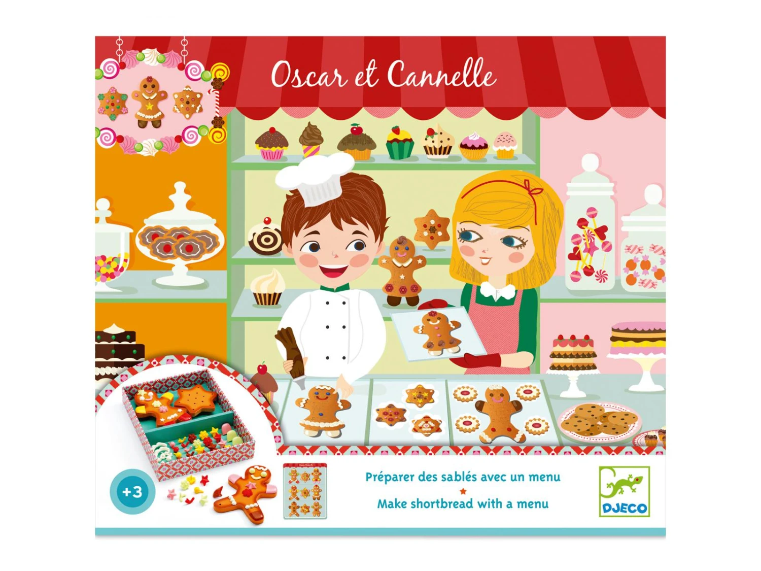 Djeco DJ06516 - Gourmandises - Oscar Et Cannelle 6 Djeco DJ06516 - Gourmandises - Oscar Et Cannelle – Image 4