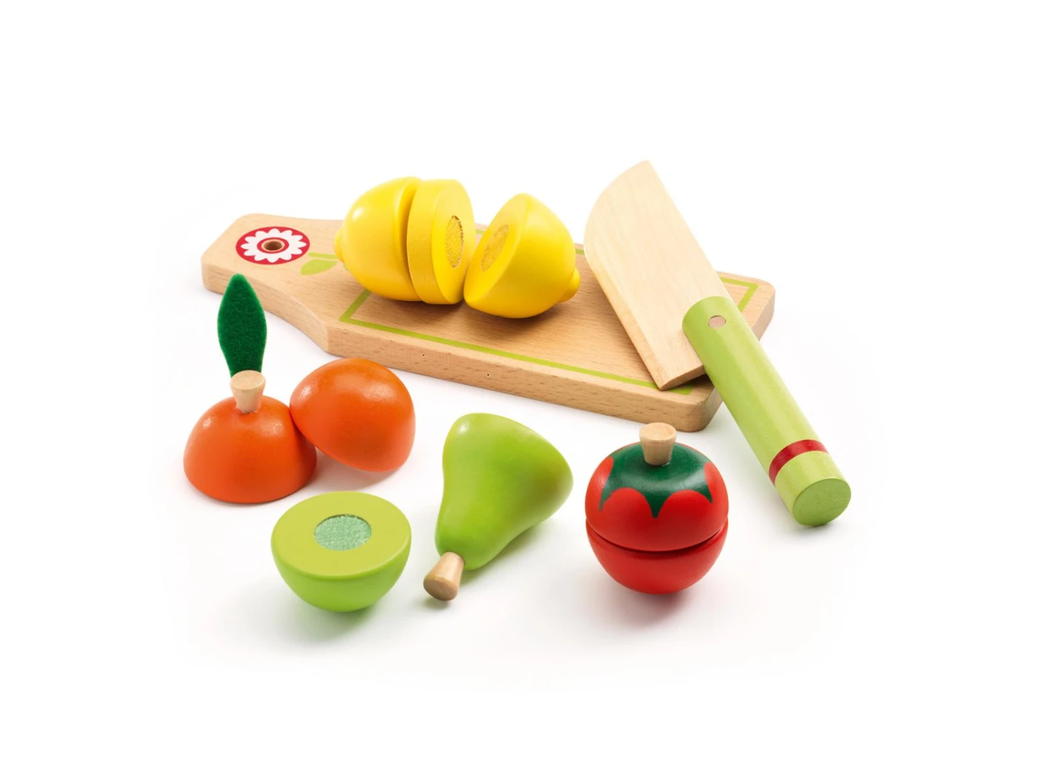 Djeco DJ06526 - Gourmandises - Fruits Et Légumes à Couper 4 Djeco DJ06526 - Gourmandises - Fruits Et Légumes à Couper – Image 2