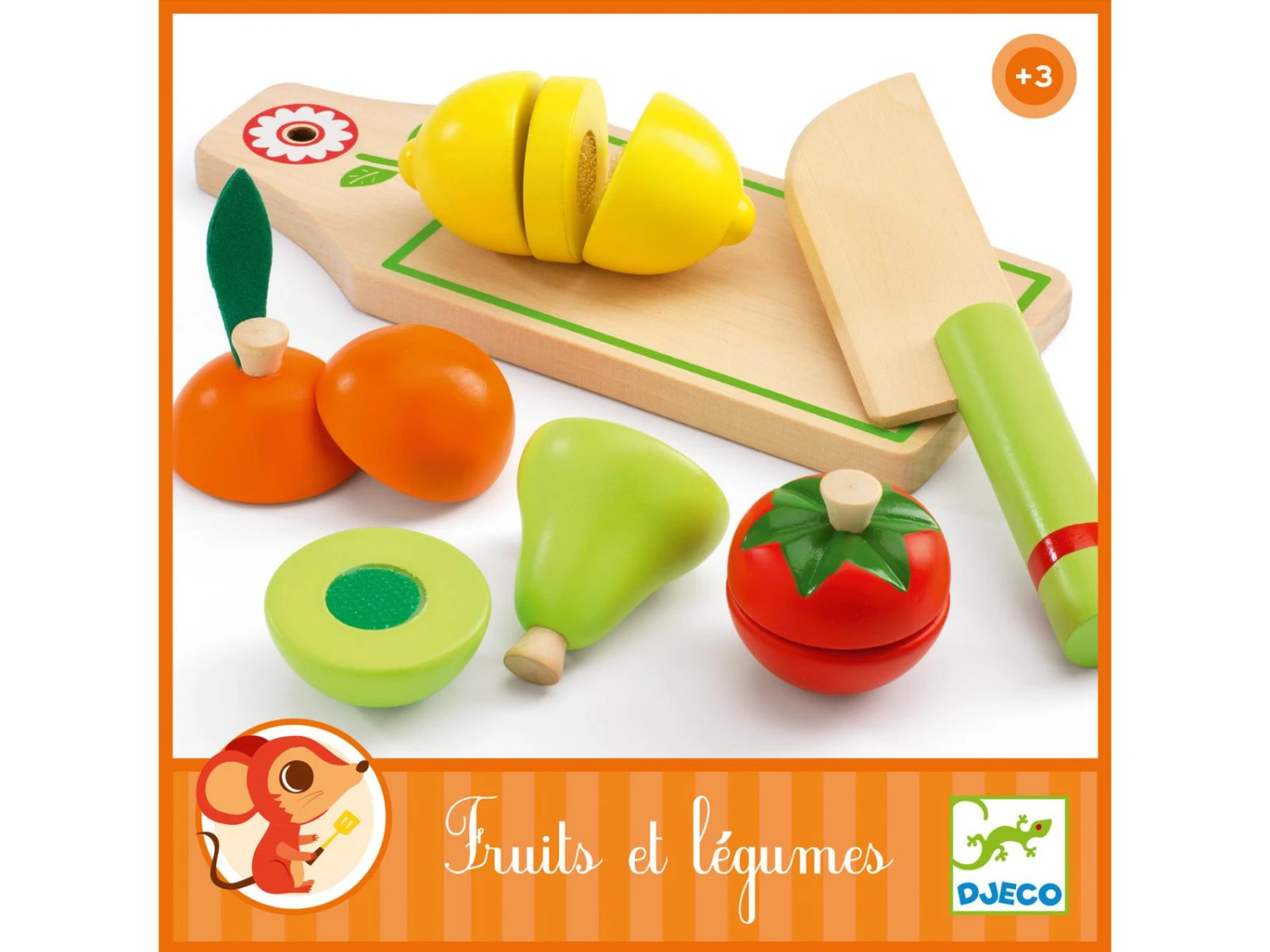 Djeco DJ06526 - Gourmandises - Fruits Et Légumes à Couper 6 Djeco DJ06526 - Gourmandises - Fruits Et Légumes à Couper – Image 4