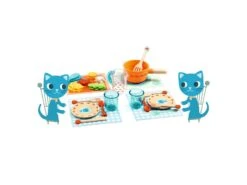 Djeco DJ06547 - Gourmandises - A Table Les Chats ! -Petit Monde Soldes djeco dj06547 gourmandises a table les chats 1600 2