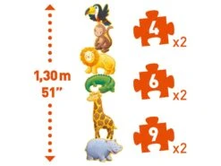 Djeco DJ07114 - Puzzles évolutifs - Ouistiti & Ses Amis 8 Djeco DJ07114 - Puzzles évolutifs - Ouistiti & Ses Amis -Petit Monde Soldes djeco dj07114 puzzles evolutifs ouistiti ses amis 1600 2