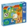 Djeco DJ07117 - Puzzles Géants - Tactilo Ferme -Petit Monde Soldes djeco dj07117 puzzles geants tactilo ferme 1600