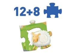 Djeco DJ07117 - Puzzles Géants - Tactilo Ferme -Petit Monde Soldes djeco dj07117 puzzles geants tactilo ferme 1600 2