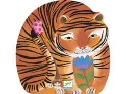 Djeco DJ07201 - Puzzles Silhouettes - La Balade Du Tigre - 24 Pcs -Petit Monde Soldes djeco dj07201 puzzles silhouettes la balade du tigre 24 pcs 1600 3