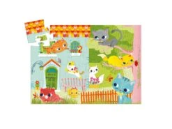 Djeco DJ07207 - Puzzles Silhouettes - Pachat & Ses Amis - 24 Pcs -Petit Monde Soldes djeco dj07207 puzzles silhouettes pachat ses amis 24 pcs 1600 1