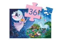 Djeco DJ07225 - Puzzles Silhouettes - La Fée Et La Licorne - 36 Pcs -Petit Monde Soldes djeco dj07225 puzzles silhouettes la fee et la licorne 36 pcs 1600 2