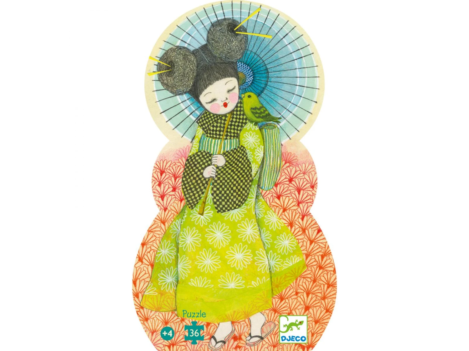 Djeco DJ07236 - Puzzles Silhouettes - Kokeishi - 36 Pcs 6 Djeco DJ07236 - Puzzles Silhouettes - Kokeishi - 36 Pcs – Image 4