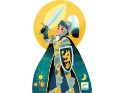 Djeco DJ07237 - Puzzles Silhouettes - Le Chevalier De La Pleine Lune-36pcs -Petit Monde Soldes djeco dj07237 puzzles silhouettes le chevalier de la pleine lune 36pcs 1600 3