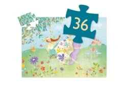 Djeco DJ07238 - Puzzles Silhouettes - La Princesse Du Printemps - 36 Pcs -Petit Monde Soldes djeco dj07238 puzzles silhouettes la princesse du printemps 36 pcs 1600 2