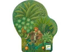 Djeco DJ07244 - Puzzles Silhouettes - Dans La Jungle - 54 Pcs -Petit Monde Soldes djeco dj07244 puzzles silhouettes dans la jungle 54 pcs 1600 3