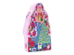 Djeco DJ07300 - Puzzles Silhouettes - La Princesse Et Son Paon - 36 Pcs